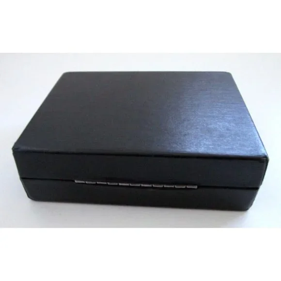 VTG Cufflinks and Tie Tack Boxed Hand Engraved "Century"  Silver Tone Set Canada - Picture 10 of 11